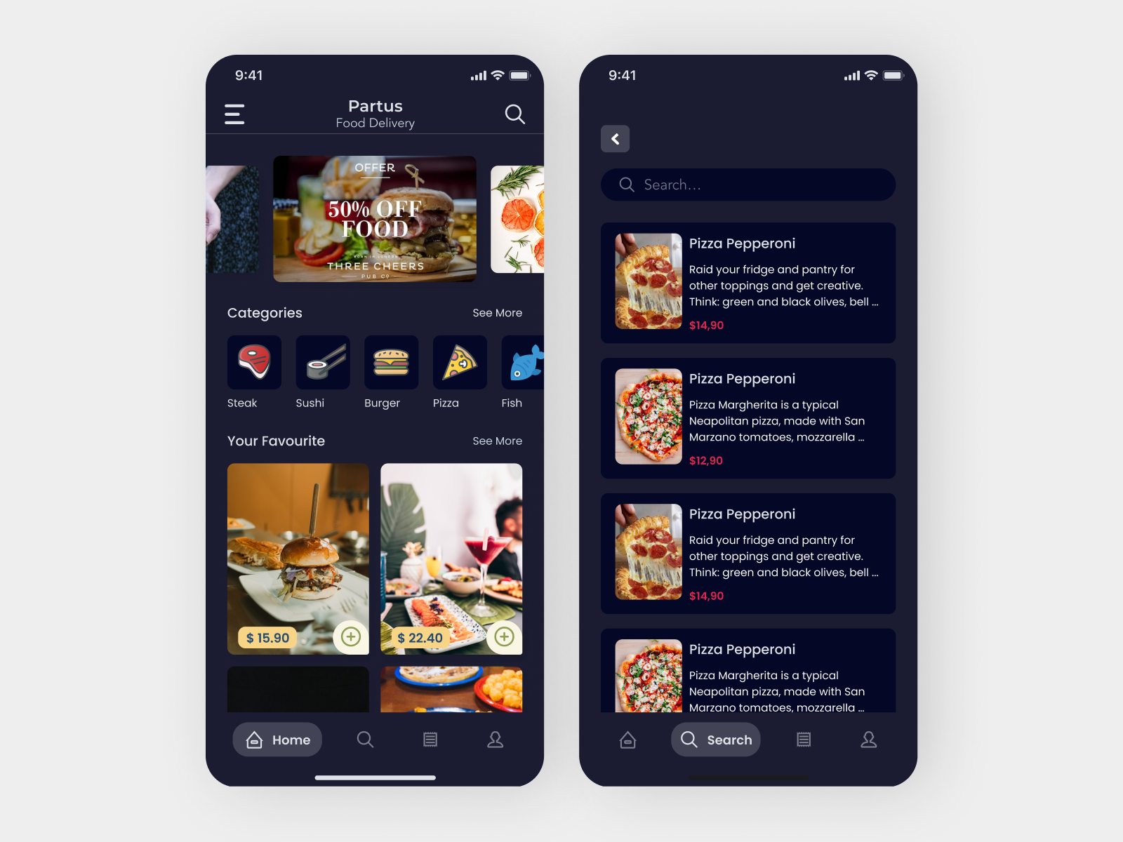 Food ordering App by Anita P. Howington on Dribbble