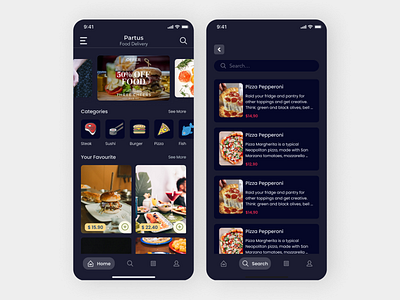 Food ordering App