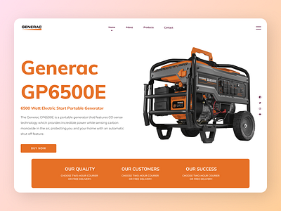 Generators Web Design