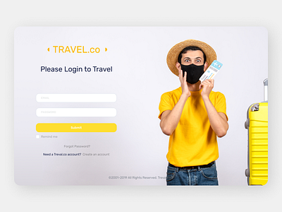 Travelling Web Design branding design new newdesign online social media design travel ui uiux ux webdesign website