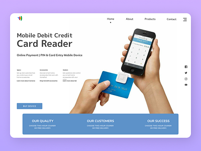 Debit Card Payment branding design new newdesign online ui uiux ux web website