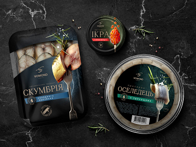 Packaging design for fishery products branding graphic design label design packaging design