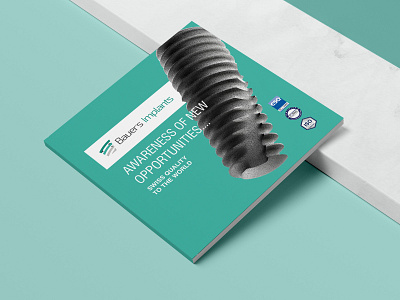 Dental Implants - branding and presentation design 3d modeling branding graphic design packaging design presentation product rendering