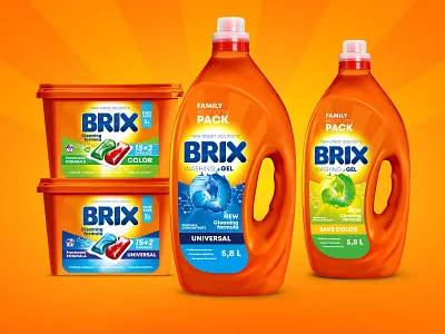 Packaging design strategy for detergents brand branding design graphic design label design packaging design