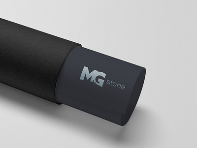 MG stone branding logo logodesign mountain smart stone