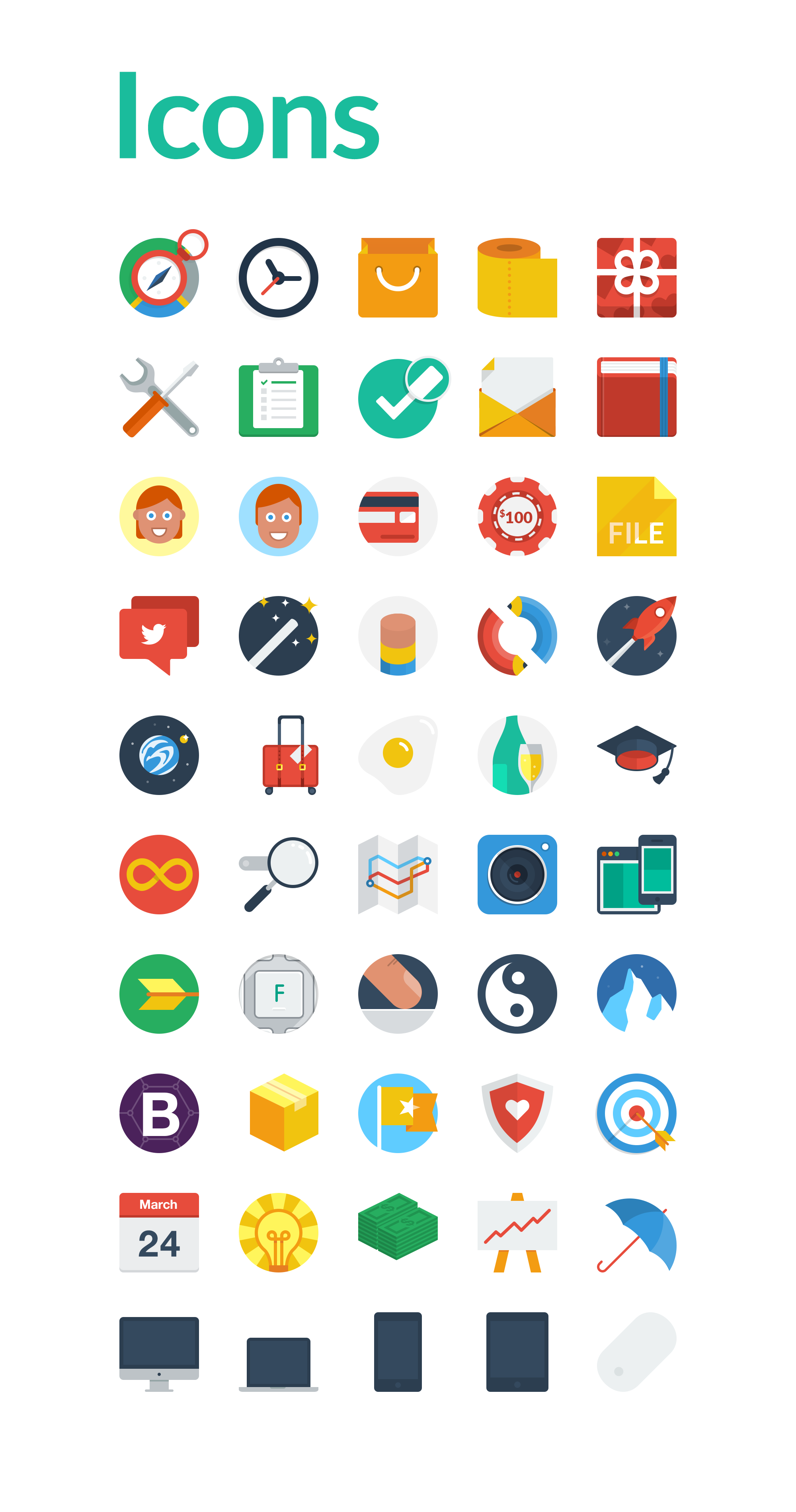 flat icon pack