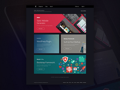 Designmodo's Shop Page