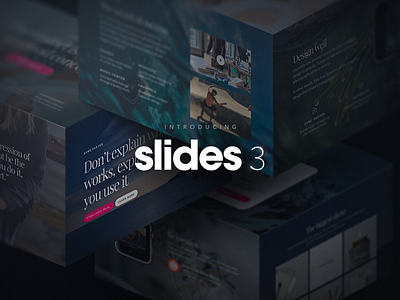 Introducing Slides 3 css html slides web design website