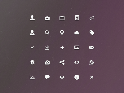 Web Icons icons psd ui ui kit