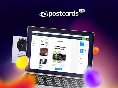 Postcards 2 - Create and edit email templates