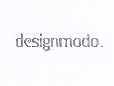 designmodo - New Logo (sketch) brand logo