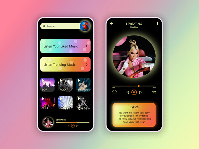Knowledge is Power - Music Player Concept app appdesign challenge competition dailyui design graphic design illustration music musicplayer musicplayerui rebound reboundshot songapp ui