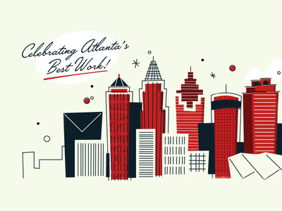 Atlantaaa atlanta illustration