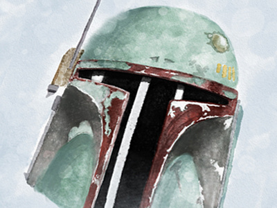 Boba Fett Dribbble boba fett bounty hunter. star wars