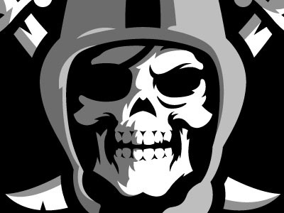 Oakland Raiders Logo football nfl oakland raiders sports branding