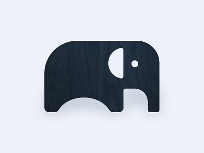 Elephant Chair animal chair elephant icon illustration