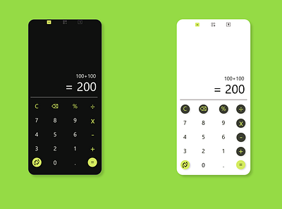 Day 4- Calculator 004 adobexd calculator ui dailyui dailyuichallenge design ui