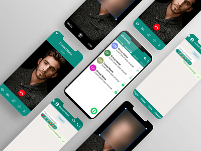 WhatsApp Redesign additional features mockup redesign redesign concept uiux