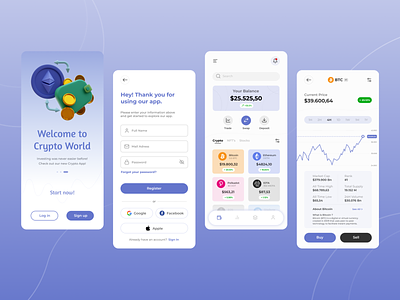 Mobile App: Crypto UI