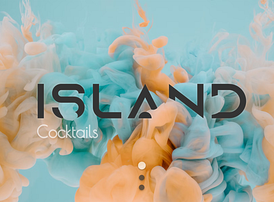 Island Cocktails Cover branding design graphic design illus illustrator logo photoshop vector