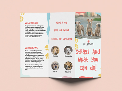 Brochure Design about Stray Dogs