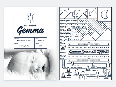 Gemma's Birth Announcement