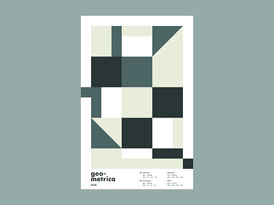 Geometrica - 12/23 abstract composition geometric art geometric shapes layout minimal patterns poster a day