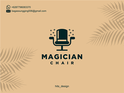 CHAIR + MAGIC branding design icon illustration logo typography