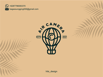 BALLON + CAMERA branding design icon illustration logo typography