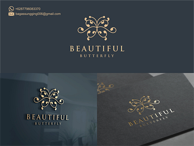 BUTTERFLY branding design graphic design icon illustration logo typography