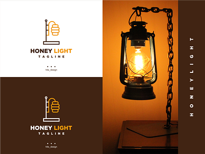 HONEY LIGHT branding design graphic design icon illustration logo typography