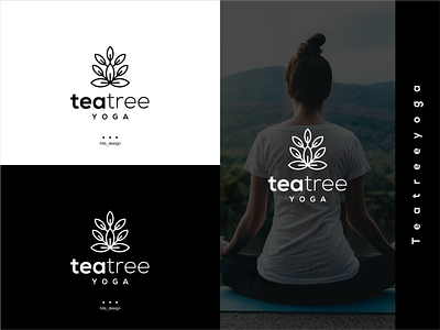 TREE + YOGA branding design graphic design icon illustration logo typography