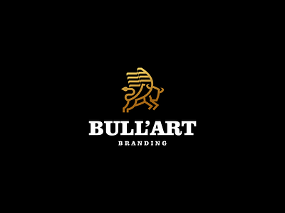 BULL LOGO branding design graphic design icon illustration logo typography