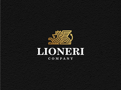 LION LOGO branding design graphic design icon illustration logo typography