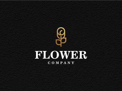 FLOWER LOGO branding design graphic design icon illustration logo typography