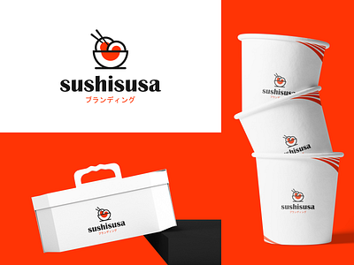 SUSHI LOGO branding design graphic design icon illustration logo typography