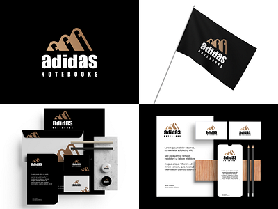 ADIDAS BOOK LOGO branding design graphic design icon illustration logo typography