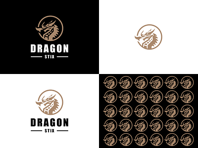 DRAGON LOGO branding design graphic design icon illustration logo typography