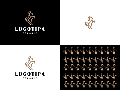 HORSE LOGO branding design graphic design icon illustration logo typography