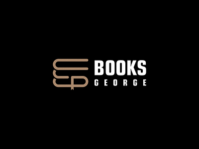 G AND BOOK LOGO DESIGN branding design graphic design icon illustration logo typography