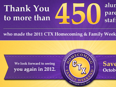 Homecoming Email concordia email photoshop