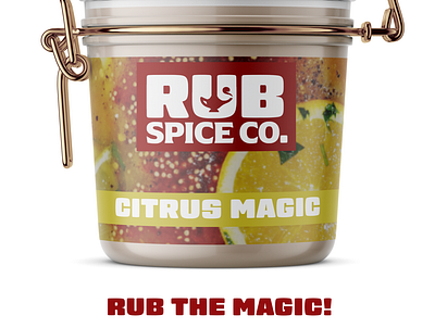 RUB SPICE CO. BRANDING AND ARTWORK branding copywriting design logo