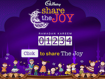 Share The Joy facebook application facebook page