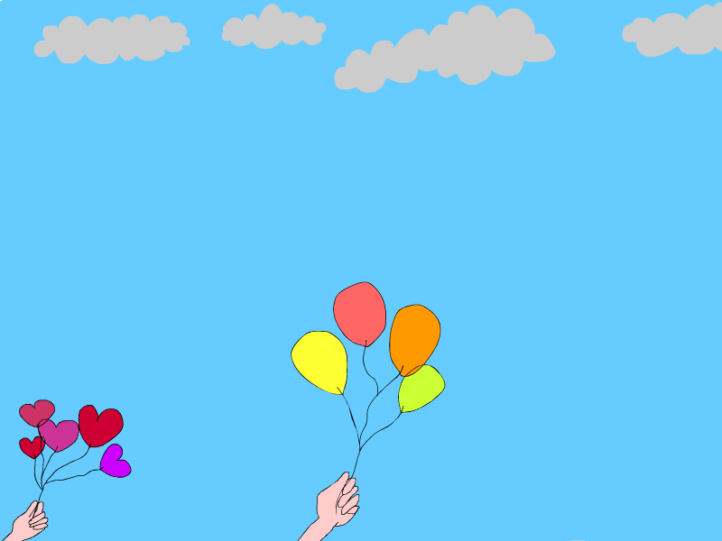 balloon gif animate adobe animation