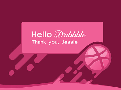 Hello Dribbble from Vietnam dribbble first shot hello thank you thanks