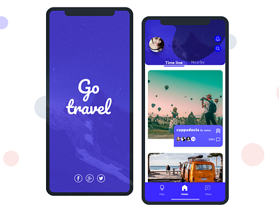 travel app concept cool minimal app travel app ui ui mobile uipractice ux design ux designer ux process