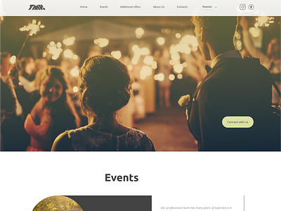 Site for event-agency