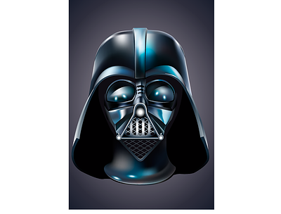 Darth Vader illustration vector
