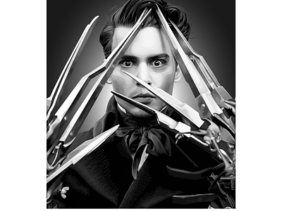 Johnny scissorhands and his fifty shades of grey