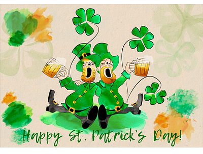 Happy St. Patrick's Day! illustration vector